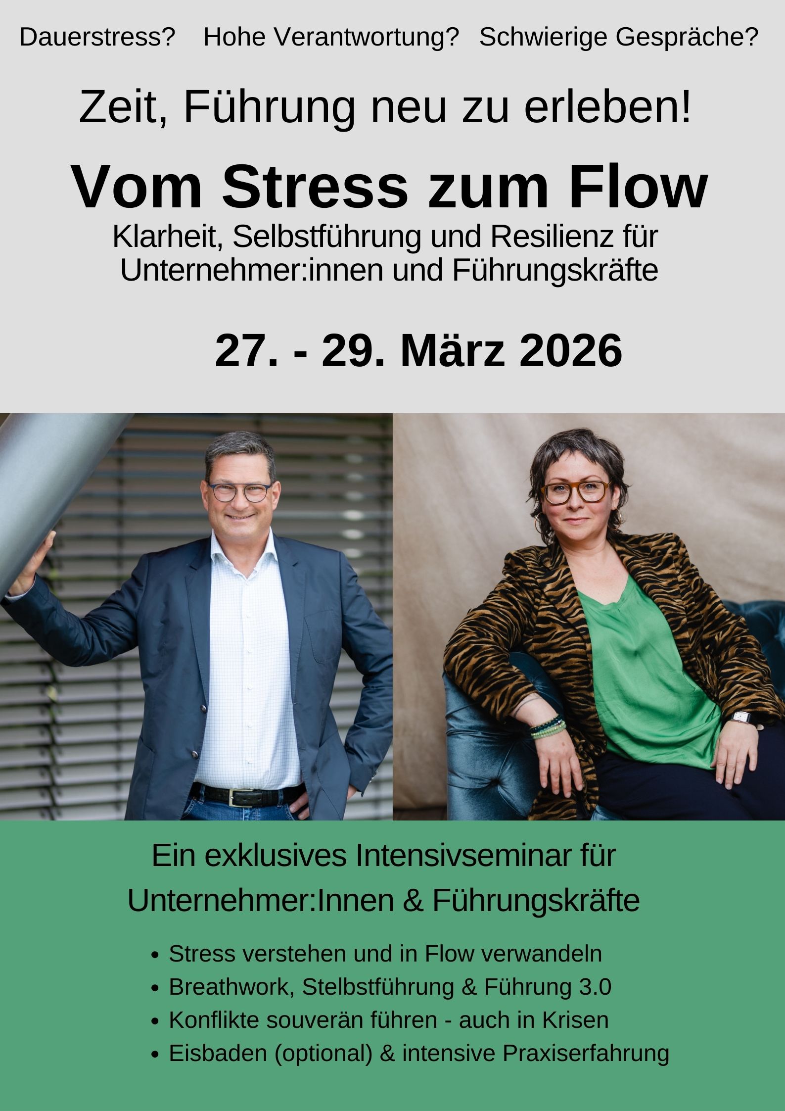 Retreat Vom Stress zum Flow
